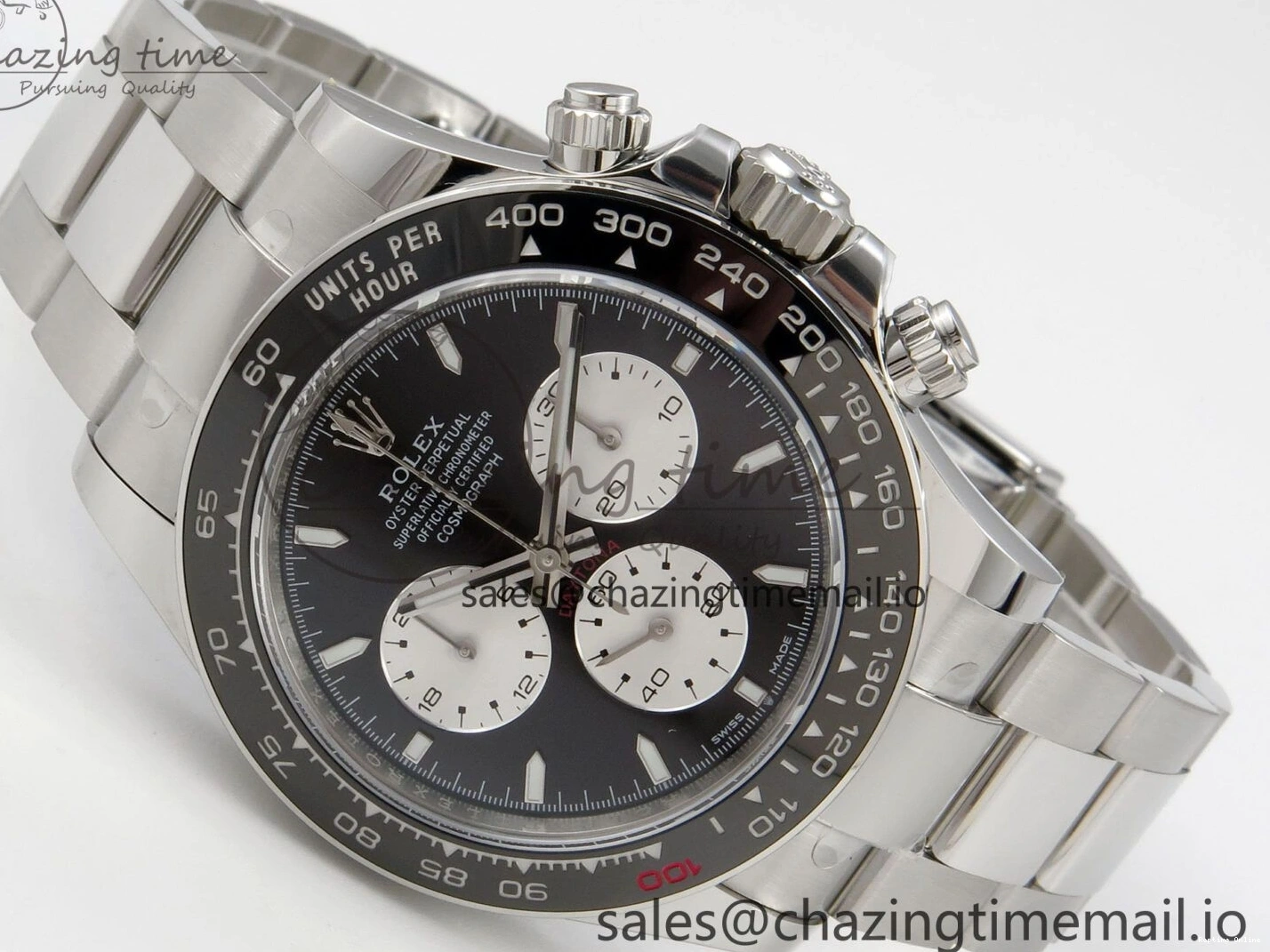 0101 Daytona 126529 Le Mans THBF 904L 1:1 Best Edition on SS Bracelet SH Affordable 227